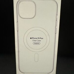 Apple iPhone 15 Plus Clear Case with MagSafe